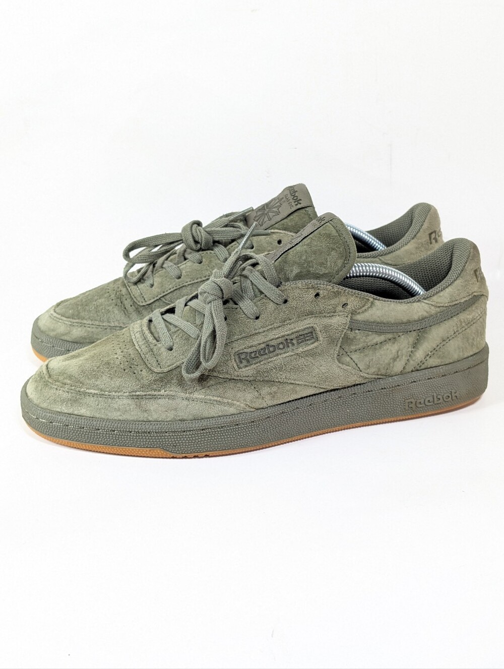 Reebok Club C 85 Tg Sneaker Men's 11.5 Hunter Green/Poplar Green GumSoles Clean